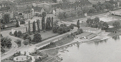 Bootshaus um 1950