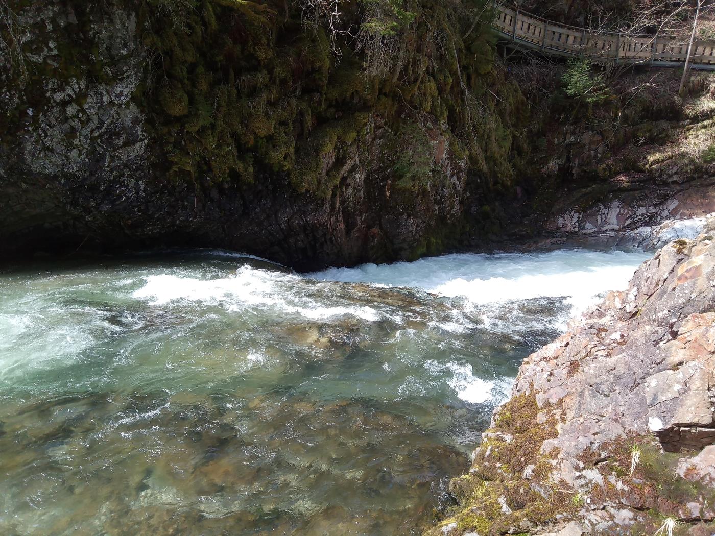 Einfahrt in die Schwenden-Schlucht