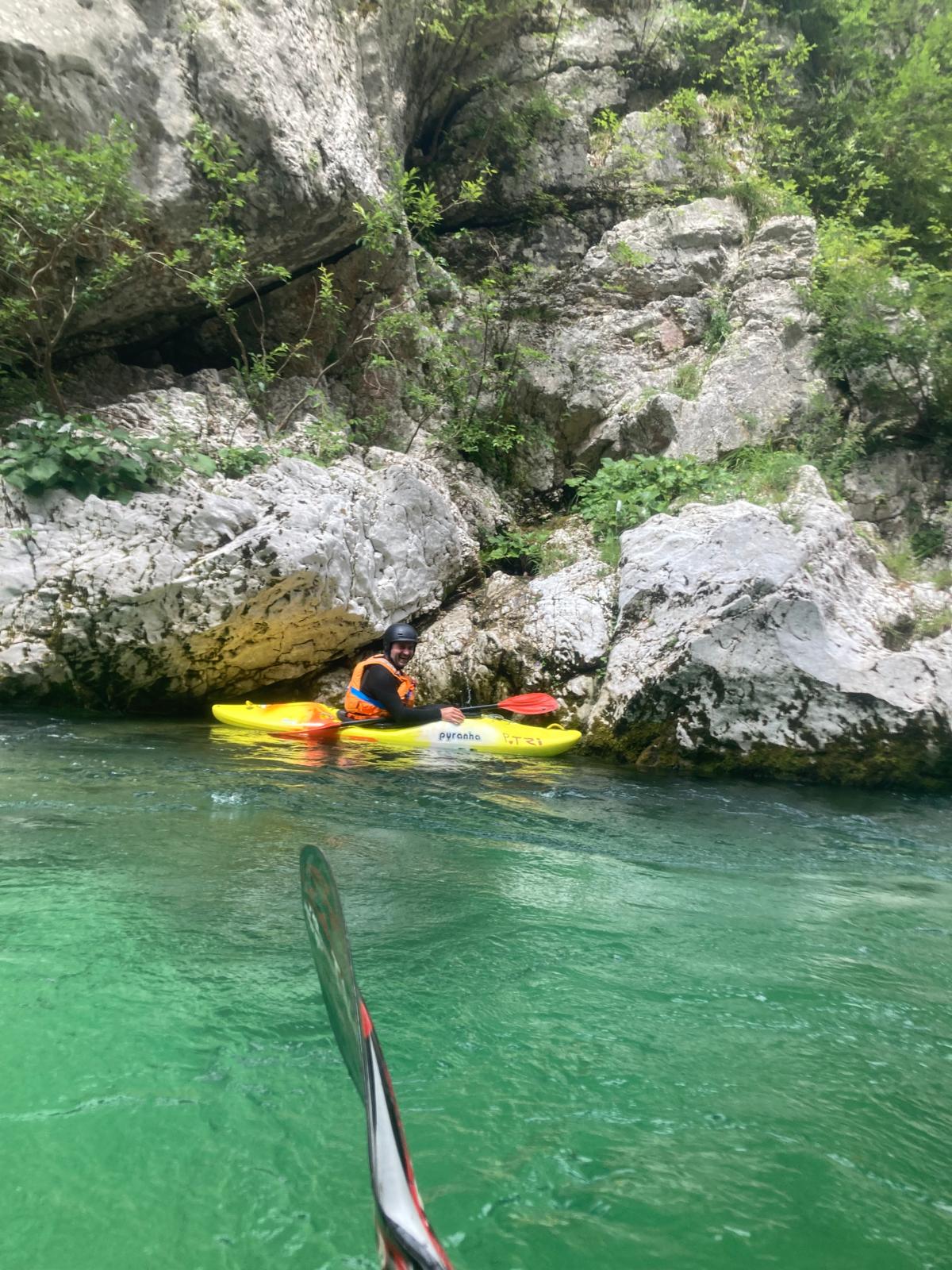 So türkisblaues Wasser gibt es nur an der Soca.